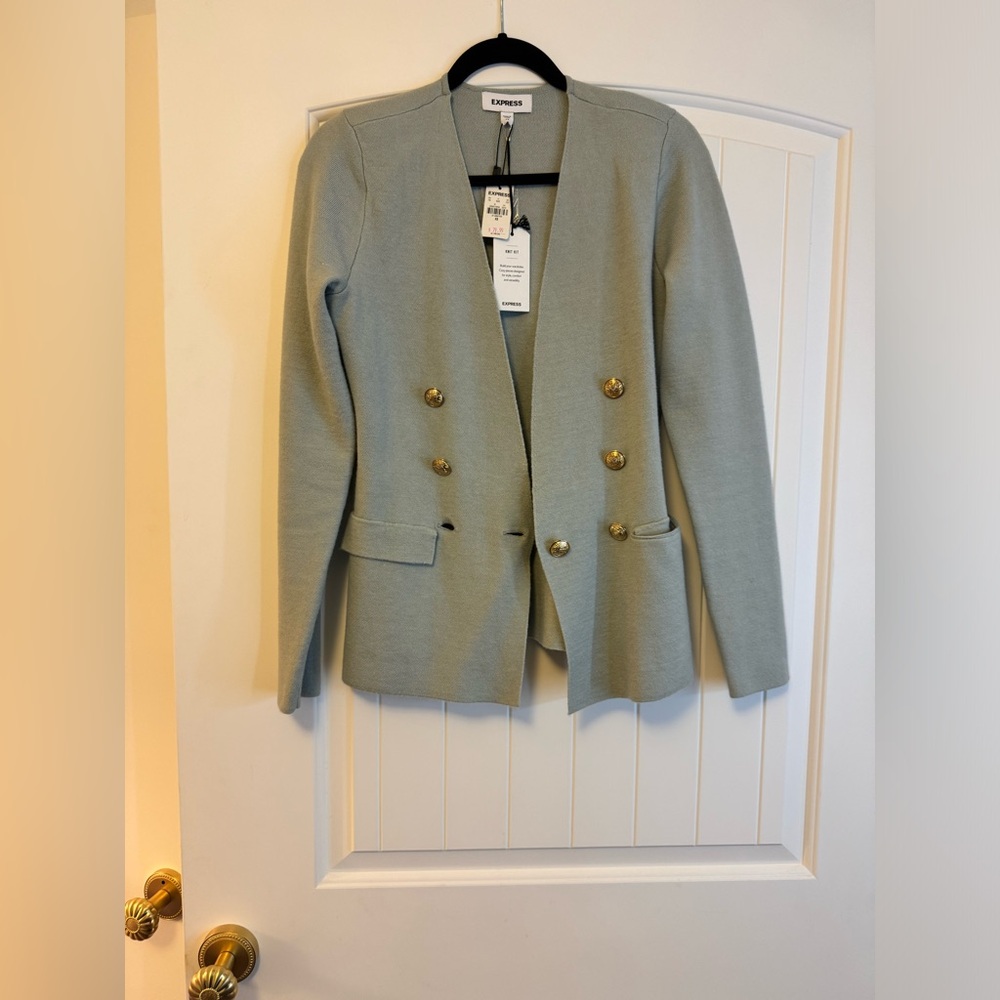 Express knit blazer